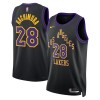 Män Los Angeles Lakers Tröja Rui Hachimura Nike 2023-24 City Edition Svart Swingman